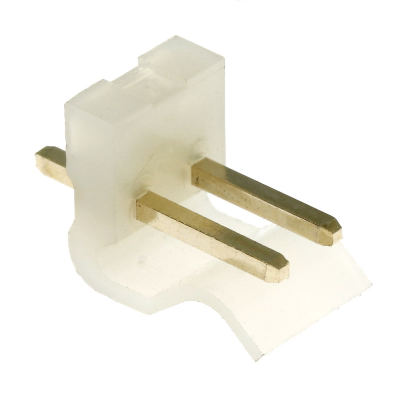 Levně Konektor se zámkem 2 piny (1x2) do dps rm3.96mm přímý pozlacený xinya 134-02 s g