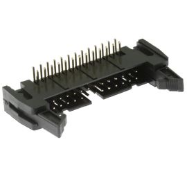 Konektor IDC pro ploché kabely 26 pinů (2x13) RM2.54mm do DPS úhlový 90° Xinya 119-26 G R K