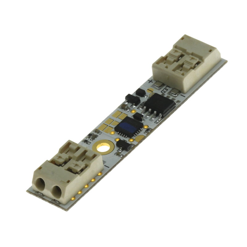 Dotykový stmívač se svorkovnicí pro LED pásky do profilu 9-28VDC/7.5A LED4est L4ETD5CB