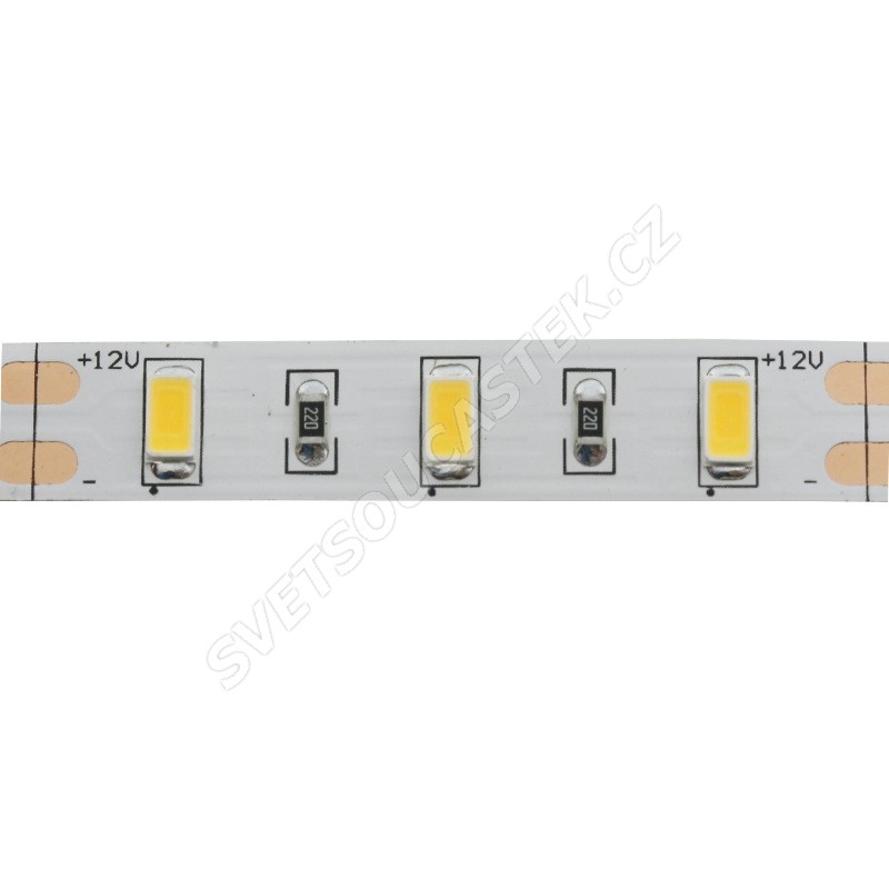 LED pásek přírodní bílá délka 1 metr, SMD 5630, 60LED/m - nevodotěsný STRF 5630-60-NW