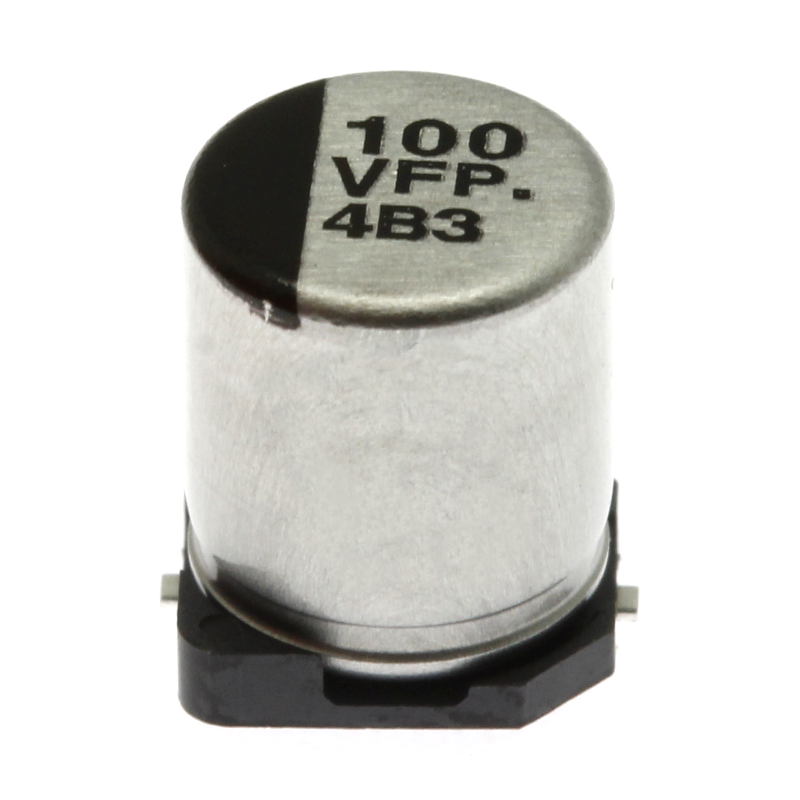 Levně Elektrolytický kondenzátor smd 100uf/35v 6.3x7.7 smd 105°c panasonic eeefpv101xap