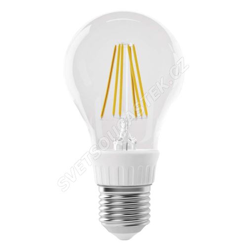 LED žárovka filament 6W/280° teplá bílá E27/230V Emos Z74220