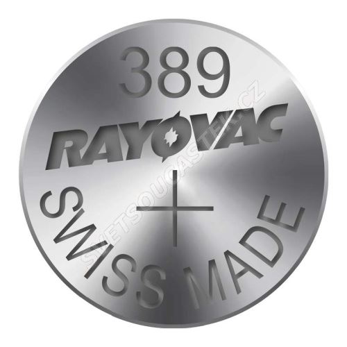 Gombíková batéria do hodiniek RAYOVAC 389