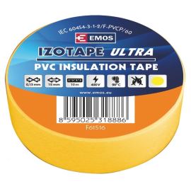 Izolačná páska PVC žltá 15mm / 10m