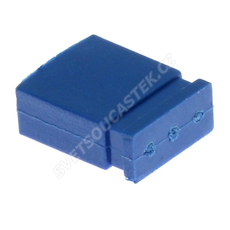 Modrý JUMPER uzavřený RM2.54mm Xinya 116-A-G 4