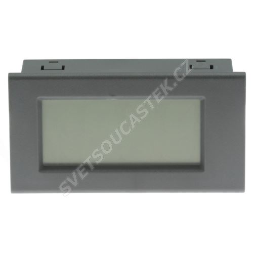 Panelové meradlo 199,9mA WPB5035-DC ampérmeter panelový digitálny LCD s podsvietením