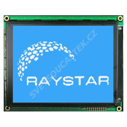 Grafický LCD displej Raystar RG320240B-BIW-V