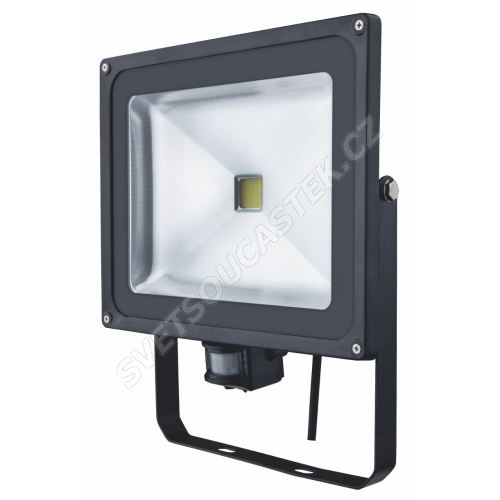 LED reflektor MCOB 50W Home studená bílá s pohybovým čidlem