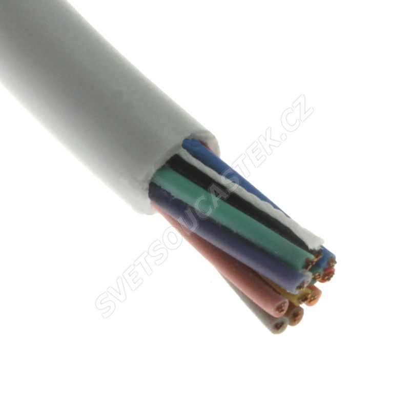 Vícežílový nestíněný datový kabel lanko  Man Boon LIYY 12x0.19mm