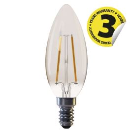 LED žárovka Vintage Candle 2W/360° teplá bílá + E14/230V Emos Z74300