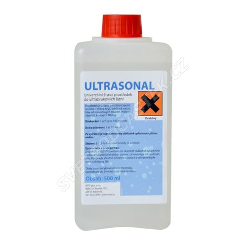 Univerzální čistící koncentrát pro ultrazvukové lázně 0.5l Ultrasonar MPD plus