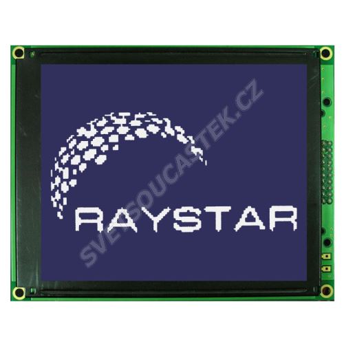 Grafický LCD displej Raystar RG160128A-TIW-V