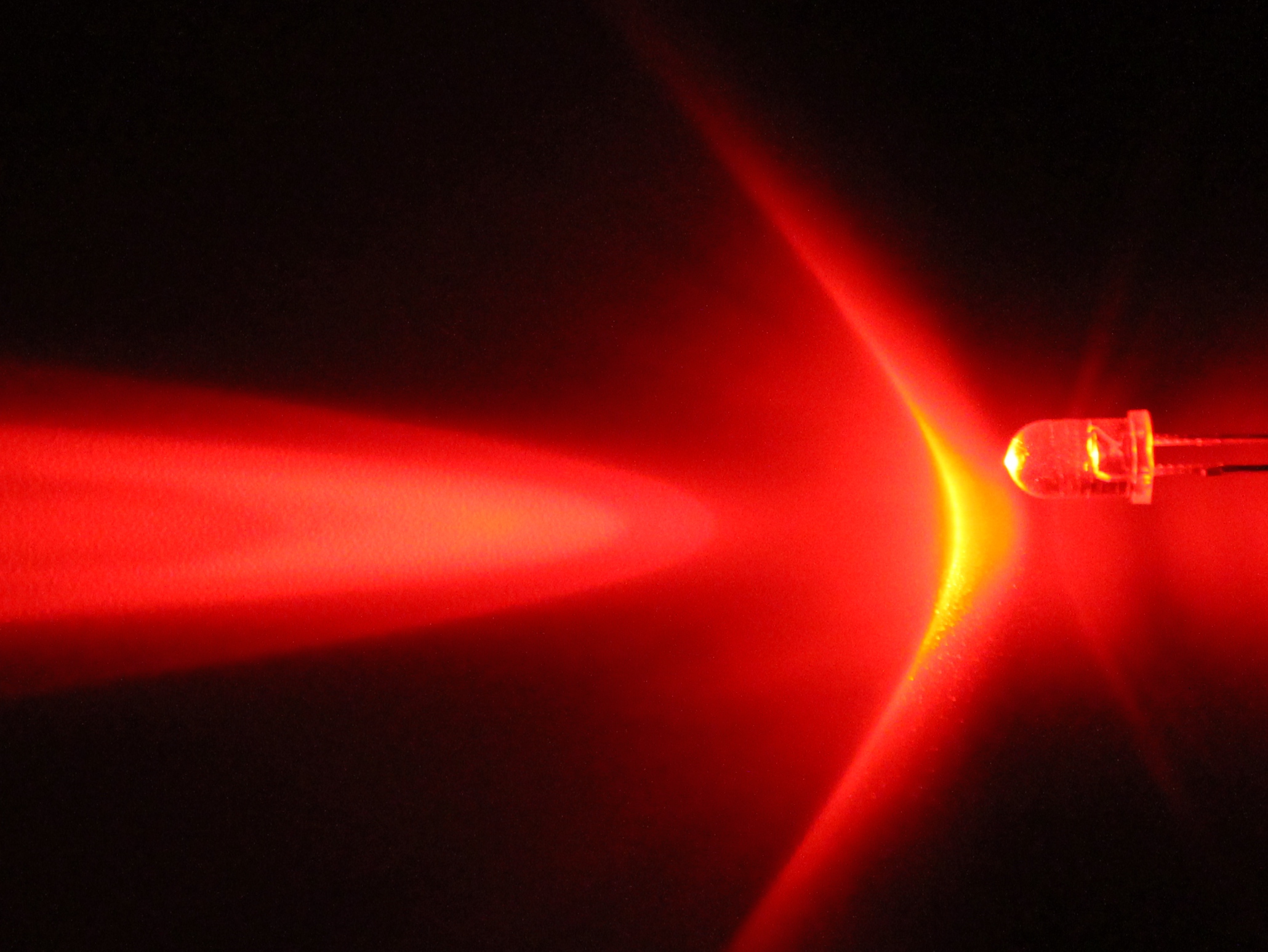 LED 5mm červená 8000mcd/13° čirá Hebei 510HR3C