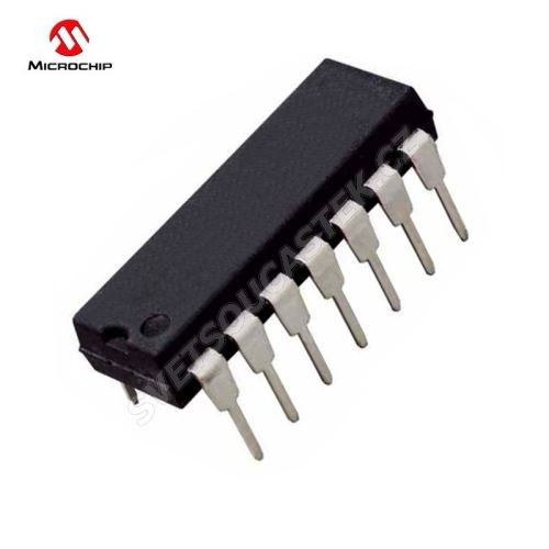 Mikroprocesor Microchip PIC16F630-I/P DIP14