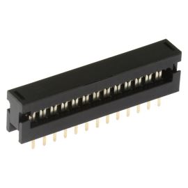 Konektor IDC pro ploché kabely 26 pinů (2x13) RM2.54mm samořezný do DPS přímý Xinya 123-26 G K