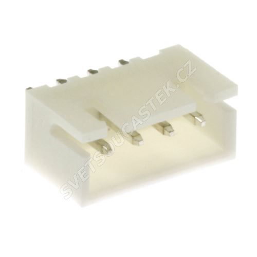 Konektor pro ploché kabely 4 piny (1x4) RM2.5mm do DPS přímý Joint Tech A2501WV-4P