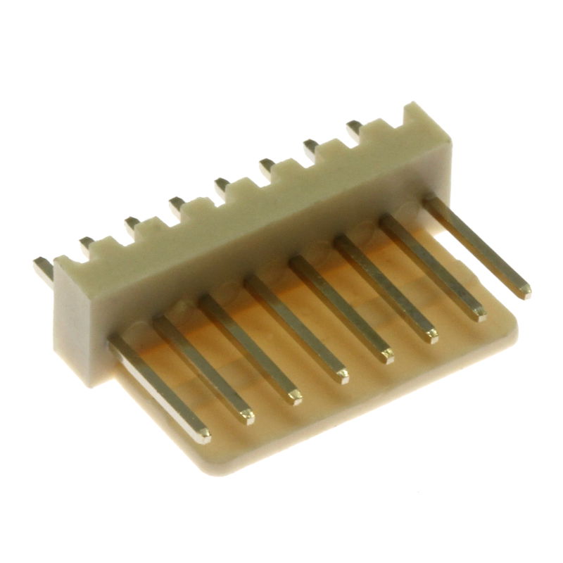 Levně Konektor se zámkem 8 pinů (1x8) do dps rm2.54mm přímý pozlacený xinya 137-08 s g