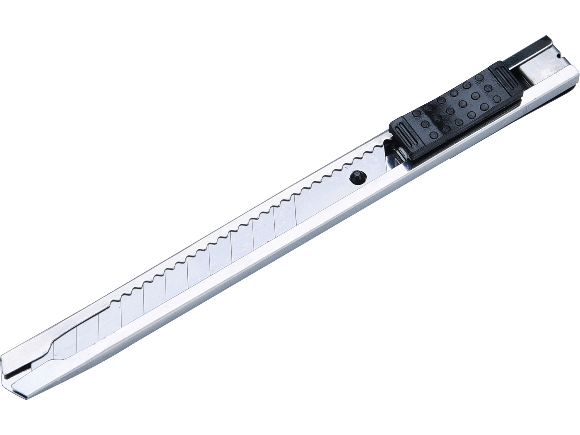Levně Ulamovací nůž celokovový nerez s auto-lock 9mm extol craft 80043