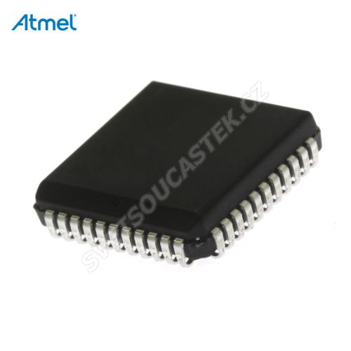 8-Bit MCU ISP 2.7-5.5V 32K-Flash 60MHz PLCC44 Atmel AT89C51RC2-SLSUM