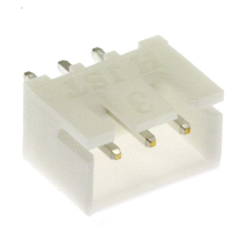Levně Konektor pro ploché kabely 3 piny (1x3) rm2.5mm do dps přímý jst b3b-xh-a (lf)(sn)