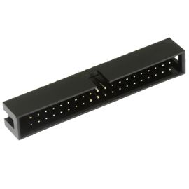 Konektor IDC pro ploché kabely 40 pinů (2x20) RM2.54mm RM2.54mm do DPS přímý Xinya 118-A 40 G S K