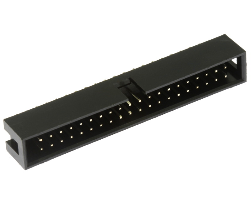 Levně Konektor idc pro ploché kabely 40 pinů (2x20) rm2.54mm rm2.54mm do dps přímý xinya 118-a 40 g s k