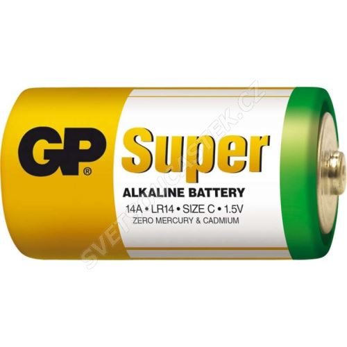 Alkalická baterie GP Super LR14 (C)