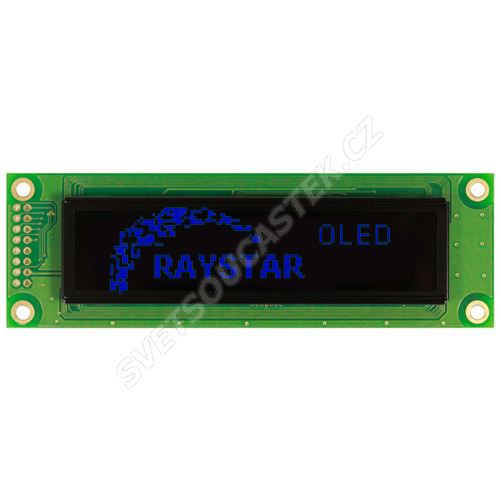 Grafický OLED displej Raystar REG010016FBPP5N0100