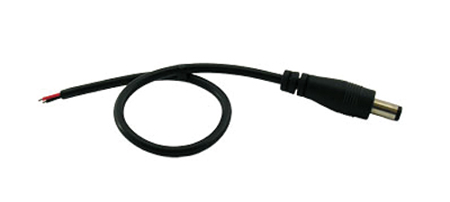 Prodlužovací kabel s konektorem, vidlice 5,5x2,1mm, 20cm